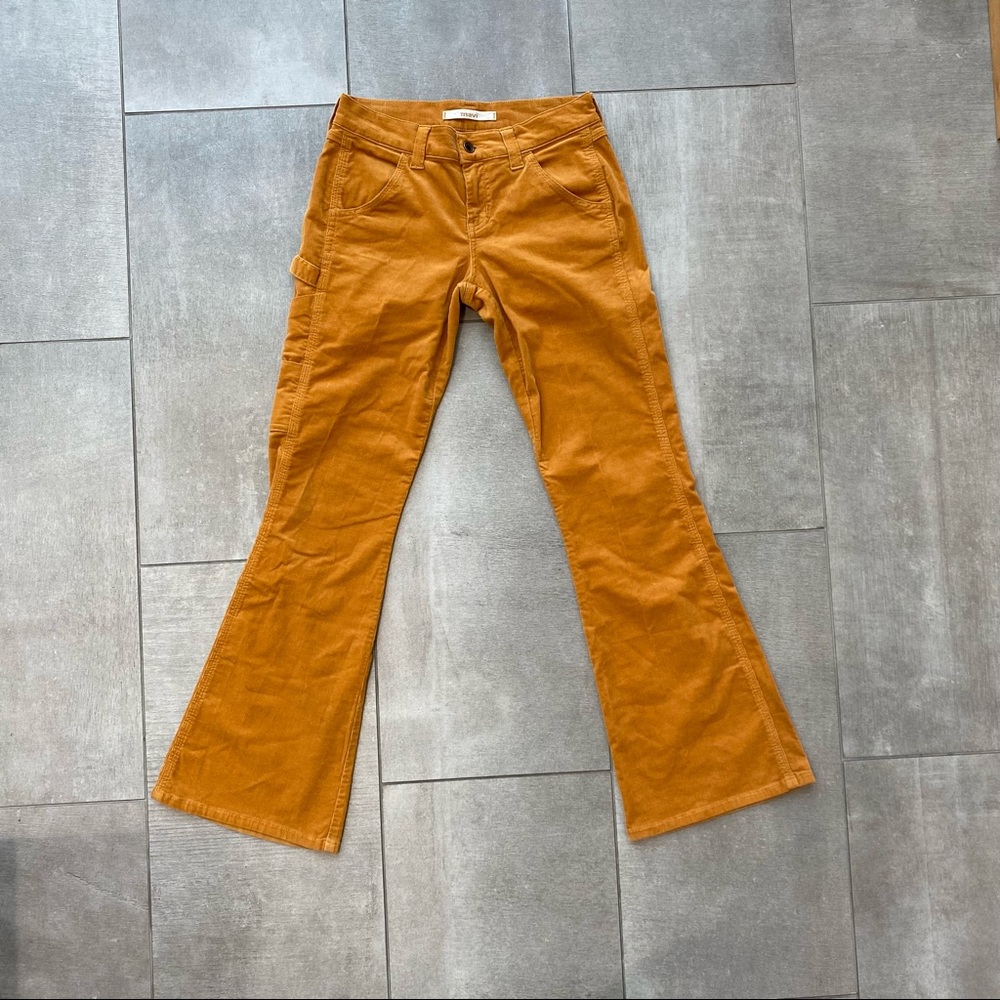 Movi carpenter cord pants for women, size 27/30